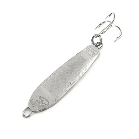 Vintage Cotton Cordell CC Spoon , 2/5oz Hammered Nickel fishing spoon #8949