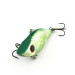 Vintage   Bass Pro Shops Tourney Special Rattle Bait, 1/3oz Rainbow Green fishing lure #8955
