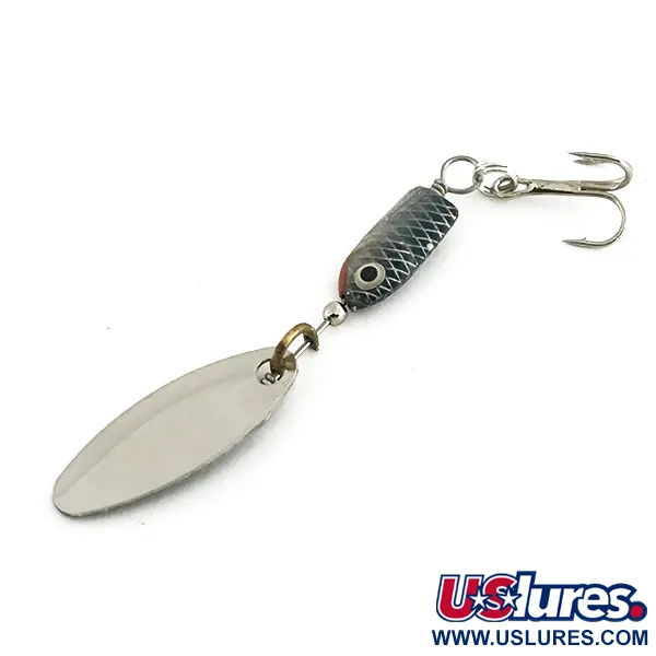 Vintage Blue Fox Flash Deep Runner, 1/8oz Light Blue spinning lure #8967