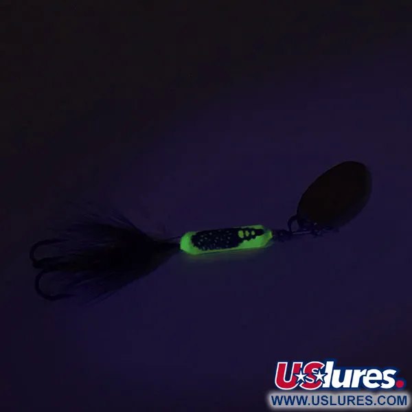 Vintage  Yakima Bait Worden’s Original Rooster Tail, 1/8oz Gold spinning lure #8972