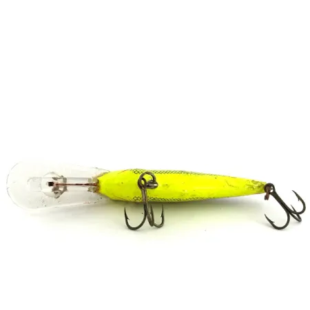 Vintage Mister Twister Sportfisher UV, 1/4oz Chartreuse fishing lure #8975