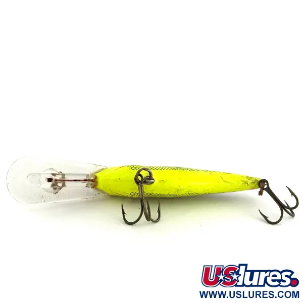 Vintage Mister Twister Sportfisher UV, 1/4oz Chartreuse fishing lure #8975