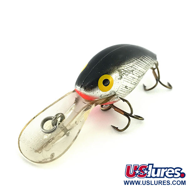 Vintage   Rebel Deep Teeny R, 1/4oz S (Silver) spinning lure #8981