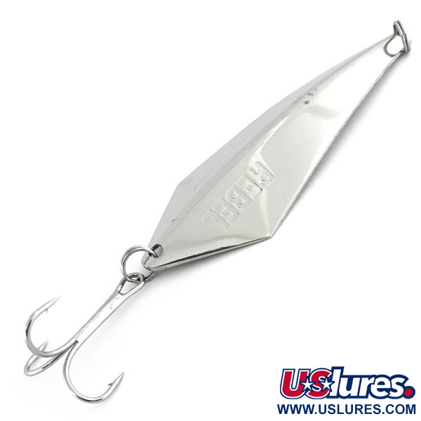 Vintage   Rebel Arrowhead, 3/5oz Silver fishing spoon #8983
