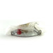   Herter's Glass eye spoon, 2/5oz Nickel / Red fishing spoon #8987