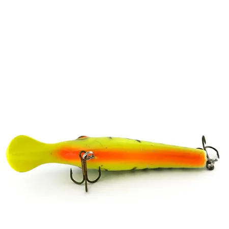 Vintage Lindy / Little Joe Lindy Shadling UV, 2/5oz Fire Tiger fishing lure #8990