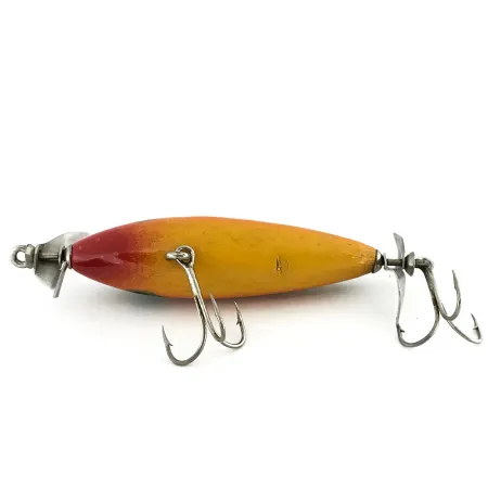 Vintage Luhr Jensen Wood Chopper , 1/2oz Pumpkin Seed fishing lure #8993
