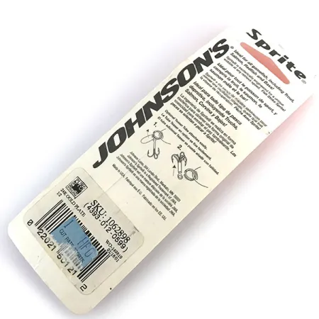 Johnson Sprite Gold Plated, 1/2oz Gold 24 Carat Gold Plated fishing spoon #8995