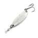 Vintage  Luhr Jensen Krocodile, 1/4oz Nickel fishing spoon #9011