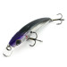 Vintage   Cotton Cordell 3.5 Minnow RLM510, 1/4oz Rainbow Silver / purple fishing lure #9196