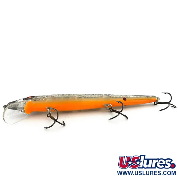 Vintage   Smithwick Suspending Rattlin’ Rogue, 1/3oz Silver / Orange fishing lure #9037