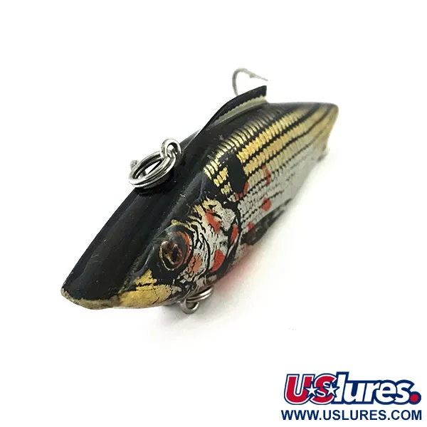 Vintage   Bill Lewis Rat-L-Trap RT376, 2/5oz RT376 Bleeding Shadill fishing lure #9039