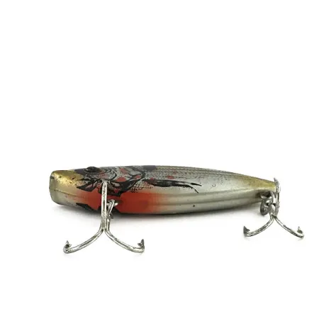 Vintage Bill Lewis Rat-L-Trap RT376, 2/5oz RT376 Bleeding Shadill fishing lure #9039