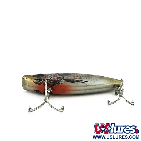 Vintage   Bill Lewis Rat-L-Trap RT376, 2/5oz RT376 Bleeding Shadill fishing lure #9039