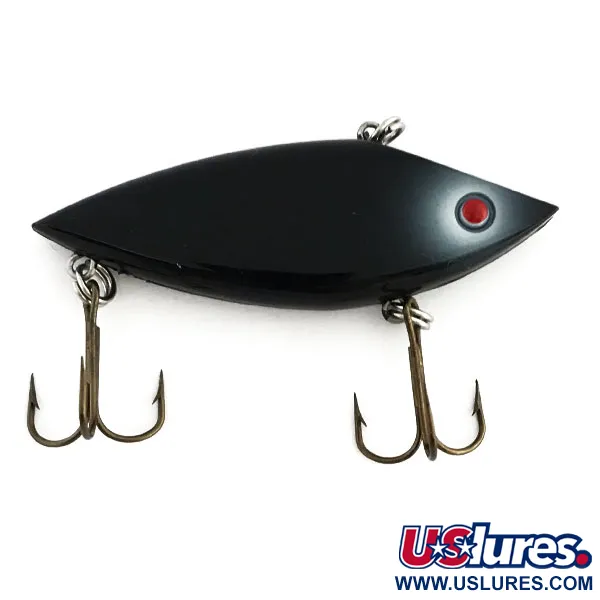 Vintage   Cotton Cordell TH Spot, 2/5oz Black fishing lure #9041