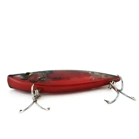 Vintage Bill Lewis Rat-L-Trap RTL6 Lectric Red, 3/4oz RTL6 Lectric Red fishing lure #9042