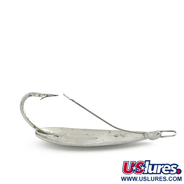 Vintage   Weedless Johnson Silver Minnow, 2/5oz Silver fishing spoon #9062
