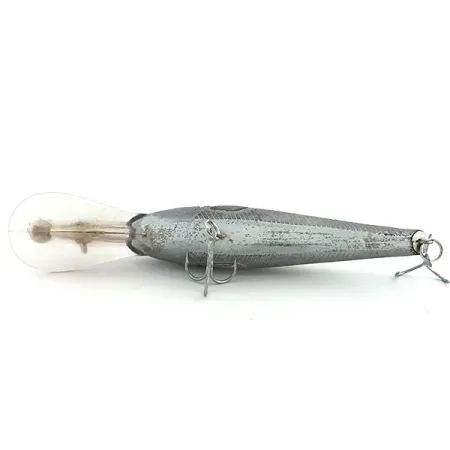Vintage Matzuo Tournament Crank , 1/3oz Silver / Red Eyes fishing lure #9072