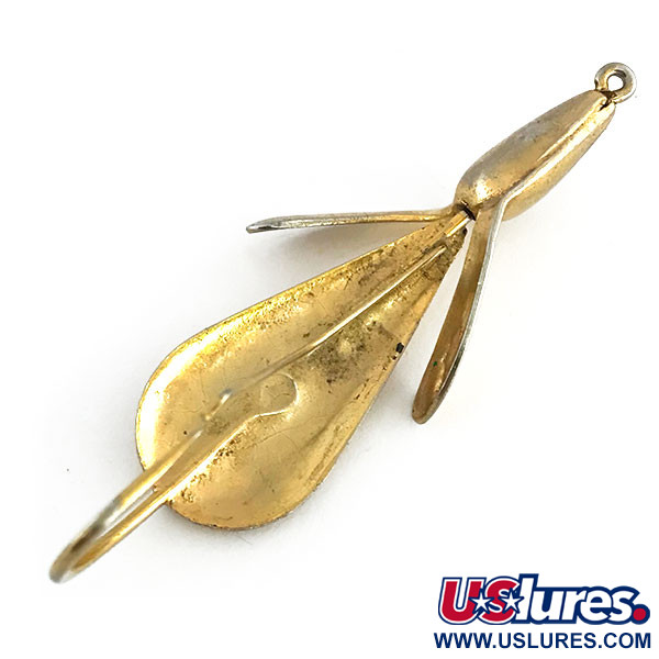 Vintage   Weedless Panther Martin Weed Wing, 1/4oz Gold fishing spoon #9087