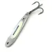 Vintage   Hopkins Smoothie Glow - Glow In Dark, 3/4oz Nickel / Green /  fishing spoon #9104