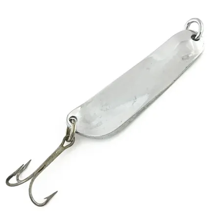 Vintage Pflueger Limper #4, 1/2oz Nickel fishing spoon #9105