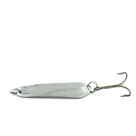 Vintage Pflueger Limper #4, 1/2oz Nickel fishing spoon #9105