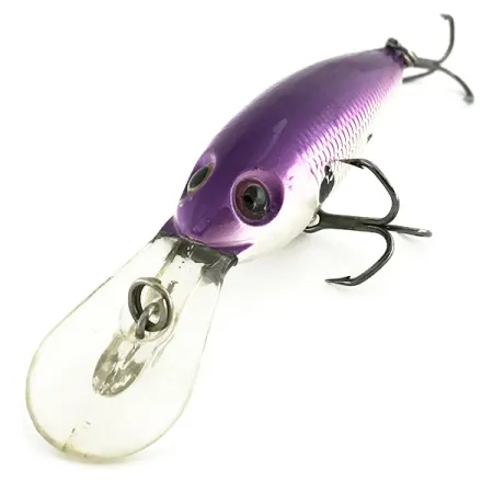 Vintage Storm ThunderCrank MadFlash, 1/3oz  Purple shad  fishing lure #9107