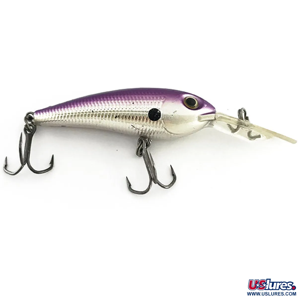 Vintage Storm ThunderCrank MadFlash, 1/3oz Purple shad fishing