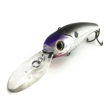 Vintage Cotton Cordell Deep Minnow , 1/4oz Rainbow Silver fishing lure #9110
