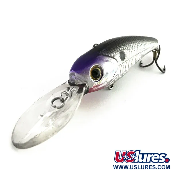 Vintage   Cotton Cordell Deep Minnow , 1/4oz Rainbow Silver fishing lure #9110