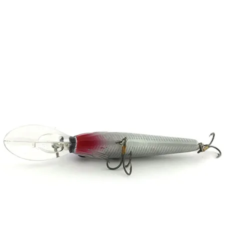 Vintage Cotton Cordell Deep Minnow , 1/4oz Rainbow Silver fishing lure #9110