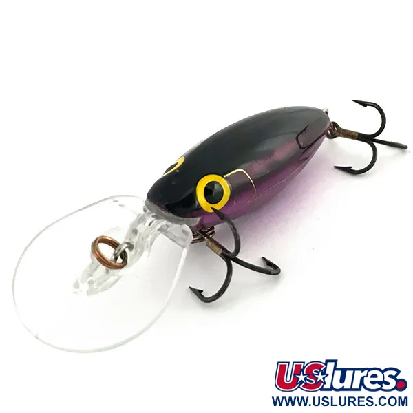 Vintage Storm Hot'N Tot Thin Fin , 3/16oz Purple Metallic fishing lure #9111