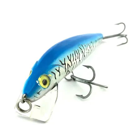 Vintage The Producers Roscoe's Shiner No. 5, 2/5oz Rainbow Tiger fishing lure #9114