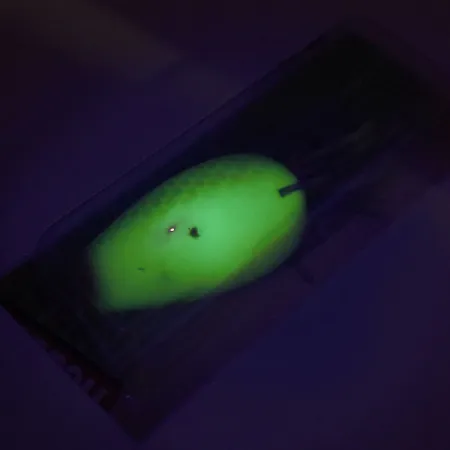 Heddon Weedless Original Moss Boss, 1/3oz Chartreuse fishing spoon #9119