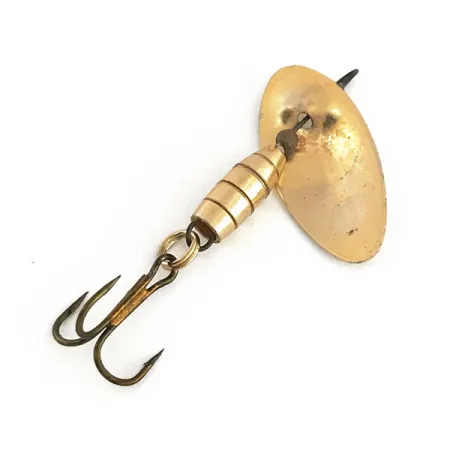 Vintage Panther Martin 4, 1/8oz Gold spinning lure #9120