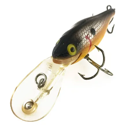 Vintage Rebel Double Deep Shad, 2/5oz Yellow / Gray fishing lure #9127