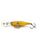 Vintage   Rebel Double Deep Shad, 2/5oz Yellow / Gray fishing lure #9127