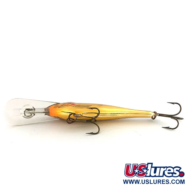 Vintage Rapala Shad Rap Deep Runner 09, 1/2oz Gold GALB fishing lure #9145