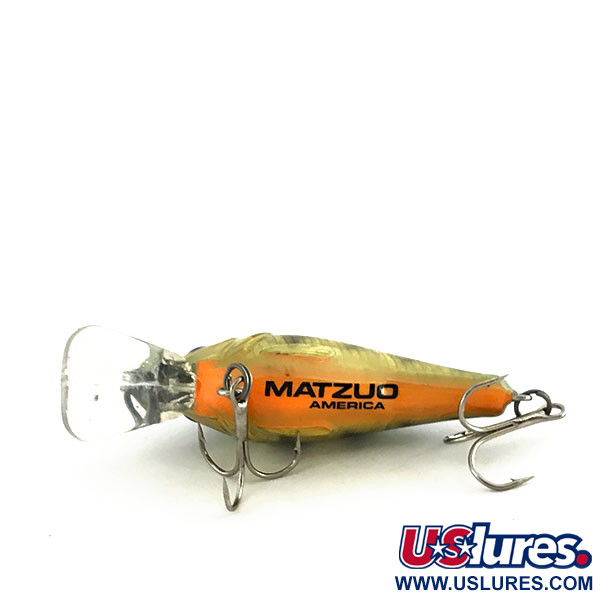 Vintage   Matzuo Crank, 1/4oz Perch fishing lure #9147