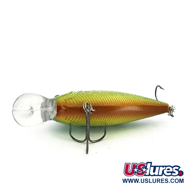   Matzuo Asai Shad, 1/4oz Fire Tiger fishing lure #9149