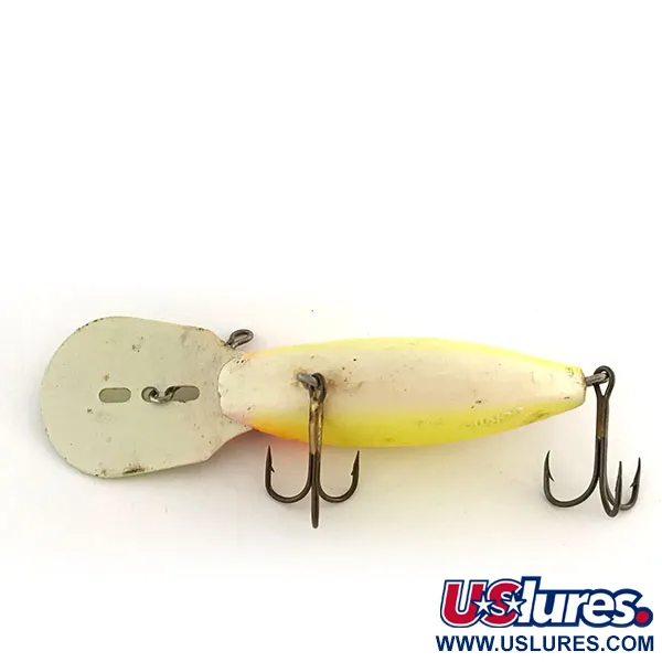 Vintage Cormoran Crmoran CoRmo UV, 2/5oz Yellow fishing lure #9159