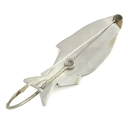 Vintage Renosky Lures Weedless Renosky Laser Weedless Spoon, 2/5oz fishing spoon #9165