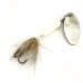 Vintage  Yakima Bait Worden’s Original Rooster Tail, 1/8oz White / Silver spinning lure #9170