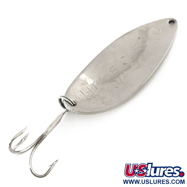 Vintage   Acme Little Cleo, 3/4oz Nickel fishing spoon #9172