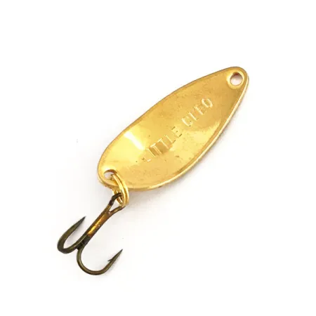 Vintage Acme Little Cleo, 1/8oz Red / Gold fishing spoon #9179