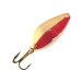 Vintage   Acme Little Cleo, 1/8oz Red / Gold fishing spoon #9179