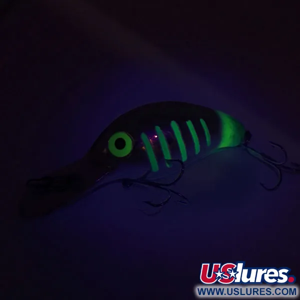 Vintage   Yakima Bait Fatfish, 1oz Mirror Silver / Green / Chartreuse fishing lure #9193