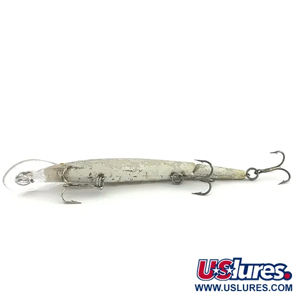 Vintage Rebel Fastrac Jointed, 2/5oz Silver fishing lure #9198