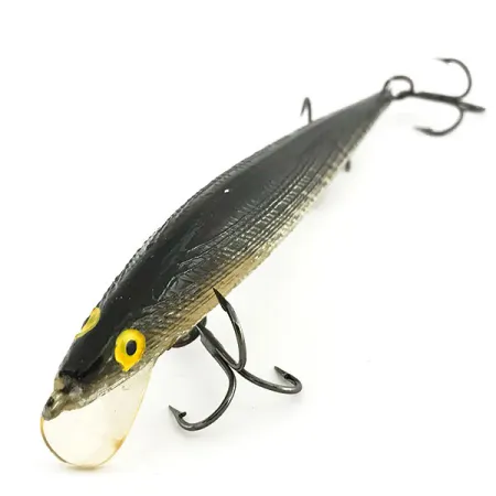 Vintage Rebel Floater F14, 1/2oz Silver fishing lure #9199