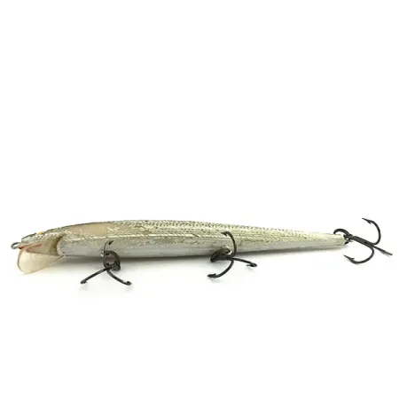 Vintage Rebel Floater F14, 1/2oz Silver fishing lure #9199